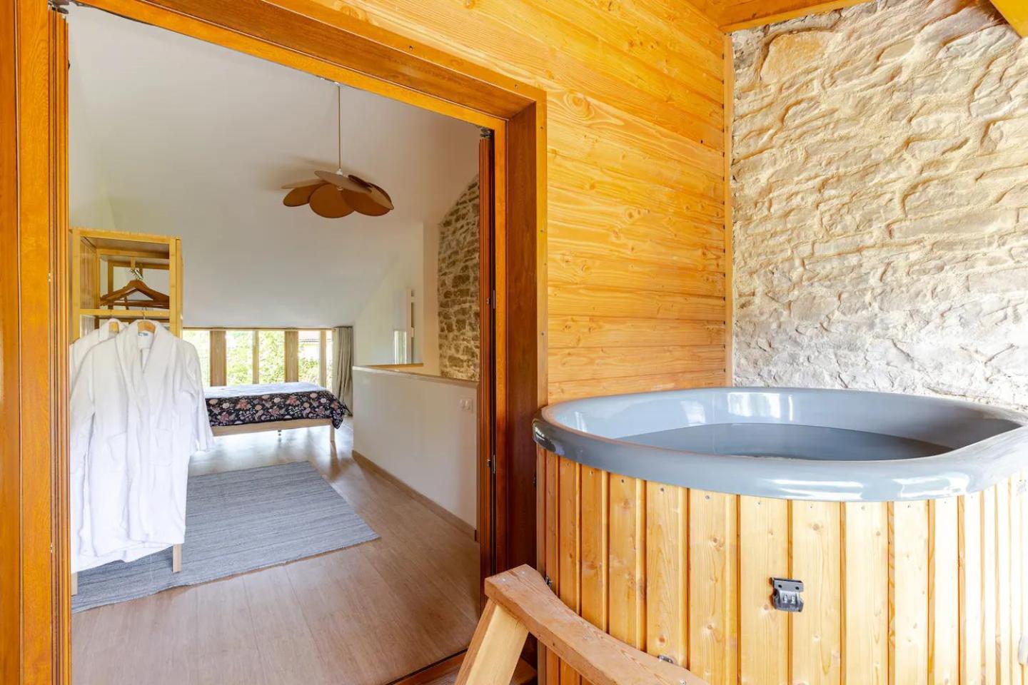 Moulin Du Buis - Bain Nordique, Charme Et Detente Saint-Sorlin-en-Bugey Eksteriør billede